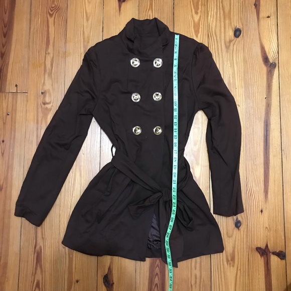 Britt Ryan Double-Breasted Military Jacket EUC - Picture 10 of 13